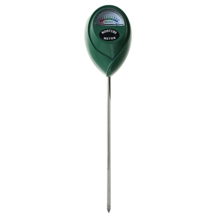 Прибор для измерения LuazON, влажность почвы, механический, зеленый от компании Интернет-гипермаркет «MALL24» - фото 1