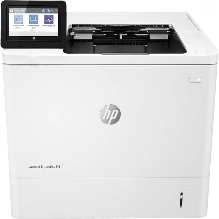 Принтер лазерный чёрно-белый HP LaserJet Enterprise M611dn (7PS84A), A4, Duplex Net от компании Интернет-гипермаркет «MALL24» - фото 1