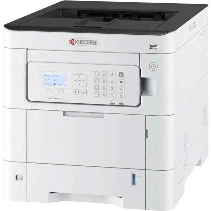 Принтер лазерный Kyocera Ecosys PA3500cx (1102YJ3NL0) A4 Duplex белый от компании Интернет-гипермаркет «MALL24» - фото 1