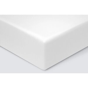 Простыня на резинке "Моноспейс", размер 140х200х23 см, цвет белый