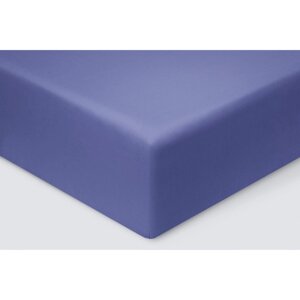 Простыня на резинке "Моноспейс", размер 140х200х23 см, цвет синий