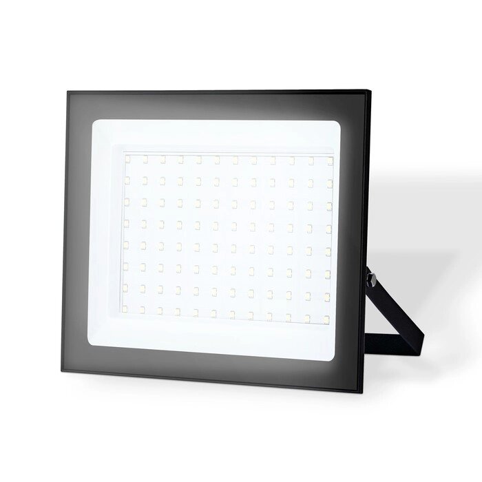 Прожектор светодиодный Ambrella ST8021 BK, IP65 LED 6500K 100W 208х178х31 мм, чёрный от компании Интернет-гипермаркет «MALL24» - фото 1