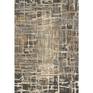 Прямоугольный ковёр Matrix D587, 200 х 290 см, цвет beige-gray