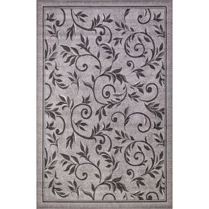 Прямоугольный ковёр Silver d230, 180x250 см, цвет light gray
