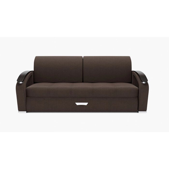 Прямой диван "Дубай 1", механизм выкатной, ППУ, велюр, цвет гелекси лайт 004 от компании Интернет-гипермаркет «MALL24» - фото 1