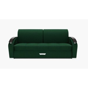 Прямой диван "Дубай 1", механизм выкатной, ППУ, велюр, цвет гелекси лайт 010