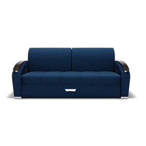 Прямой диван "Дубай 1", механизм выкатной, ППУ, велюр, цвет гелекси лайт 014