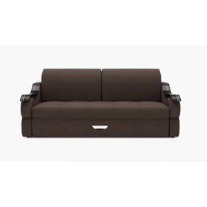 Прямой диван "Дубай 2", механизм выкатной, ППУ, велюр, цвет гелекси лайт 004