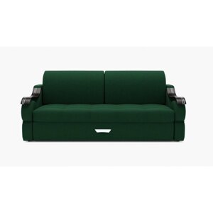 Прямой диван "Дубай 2", механизм выкатной, ППУ, велюр, цвет гелекси лайт 010
