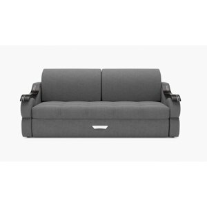 Прямой диван "Дубай 2", механизм выкатной, ППУ, велюр, цвет гелекси лайт 021