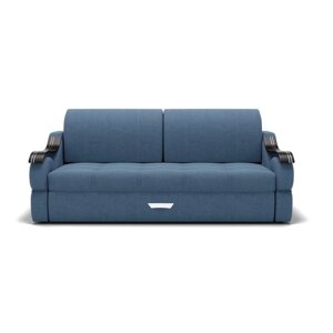 Прямой диван "Дубай 2", механизм выкатной, ППУ, велюр, цвет гелекси лайт 022