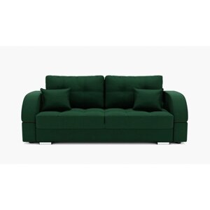 Прямой диван "Элита 1", механизм пантограф, велюр, цвет гелекси лайт 010