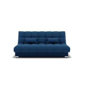 Прямой диван "Фиеста 1", механизм книжка, велюр, цвет гелекси лайт 014