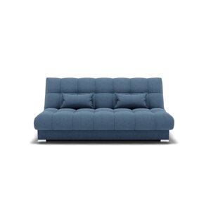 Прямой диван "Фиеста 1", механизм книжка, велюр, цвет гелекси лайт 022