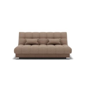 Прямой диван "Фиеста 1", механизм книжка, велюр, цвет гелекси лайт 023