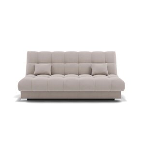 Прямой диван "Фиеста 1", механизм книжка, велюр, цвет селфи 01