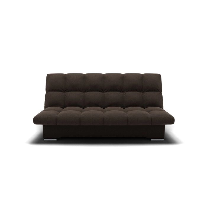 Прямой диван "Финка", механизм книжка, ППУ, велюр, цвет гелекси лайт 004 от компании Интернет-гипермаркет «MALL24» - фото 1