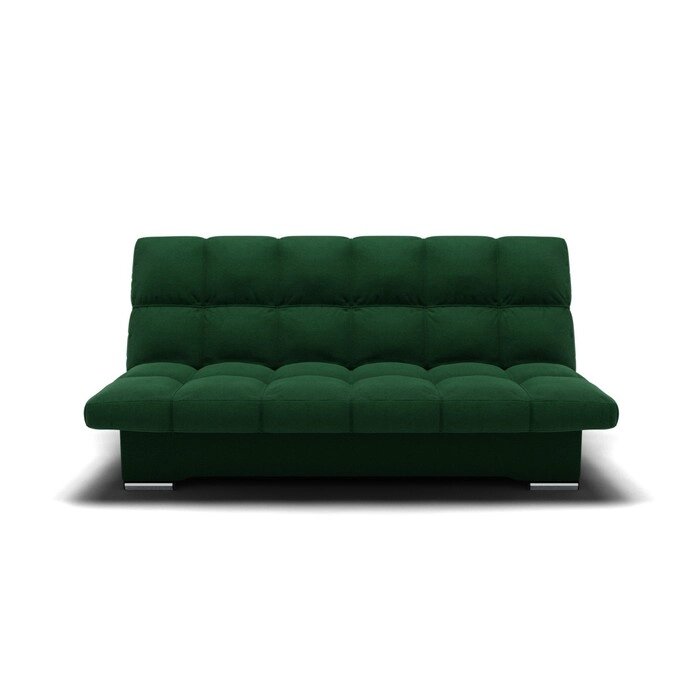 Прямой диван "Финка", механизм книжка, ППУ, велюр, цвет гелекси лайт 010 от компании Интернет-гипермаркет «MALL24» - фото 1