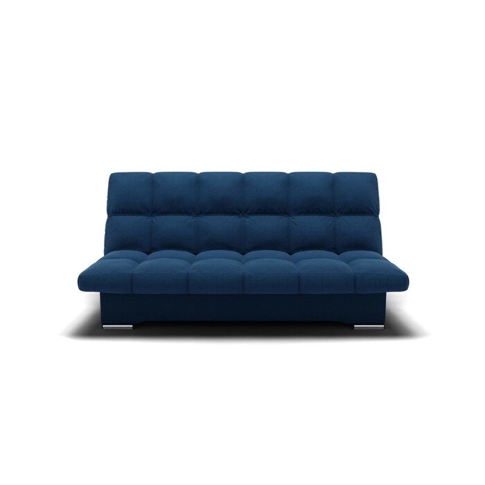 Прямой диван "Финка", механизм книжка, ППУ, велюр, цвет гелекси лайт 014 от компании Интернет-гипермаркет «MALL24» - фото 1