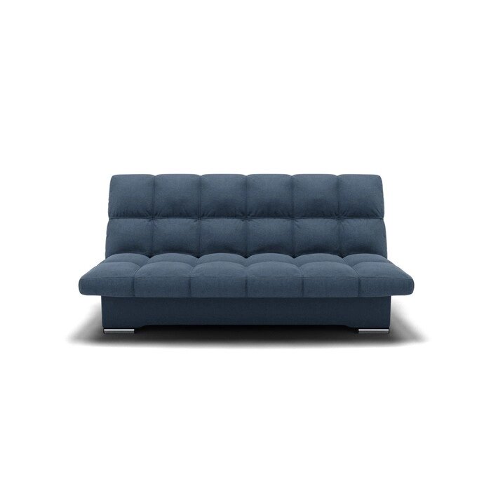 Прямой диван "Финка", механизм книжка, ППУ, велюр, цвет гелекси лайт 022 от компании Интернет-гипермаркет «MALL24» - фото 1