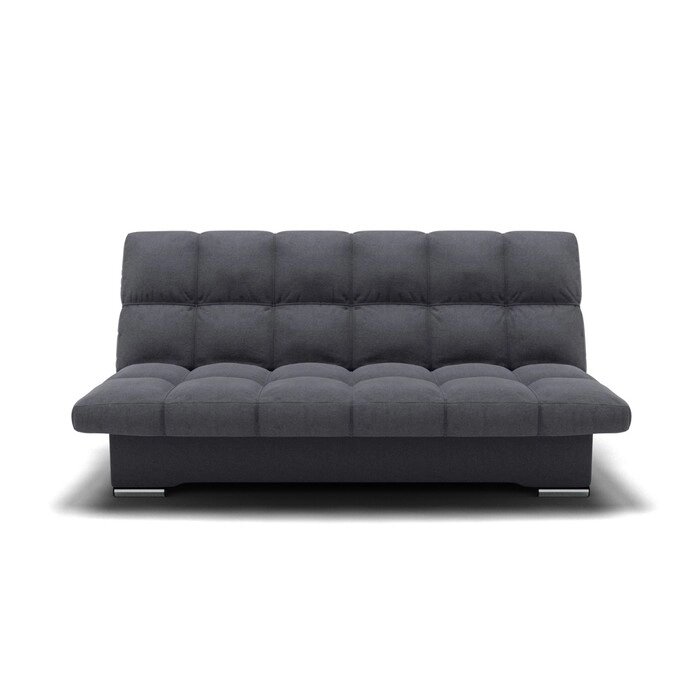 Прямой диван "Финка", механизм книжка, ППУ, велюр, цвет гелекси лайт 026 от компании Интернет-гипермаркет «MALL24» - фото 1