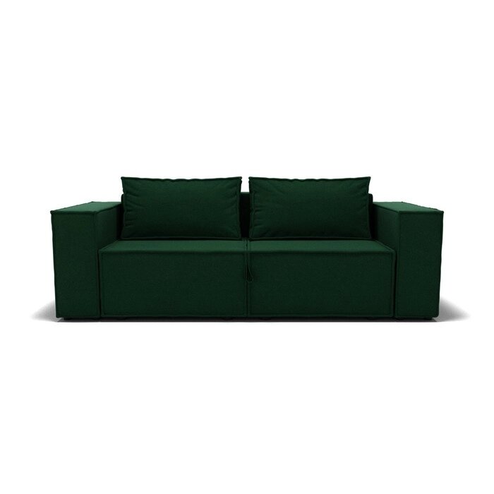 Прямой диван "Хилтон", механизм еврокнижка с релаксом, велюр, цвет гелекси лайт 010 от компании Интернет-гипермаркет «MALL24» - фото 1