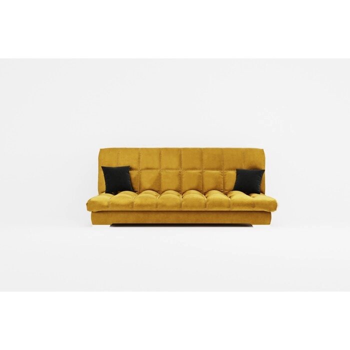 Прямой диван "Хьюстон", механизм книжка, велюр, цвет селфи 08 / селфи 07 от компании Интернет-гипермаркет «MALL24» - фото 1