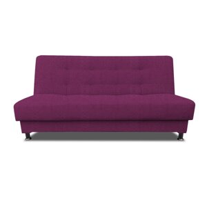 Прямой диван "Идальго", механизм книжка, рогожка, цвет savana berry