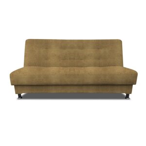 Прямой диван "Идальго", механизм книжка, велюр, цвет dakota ochre