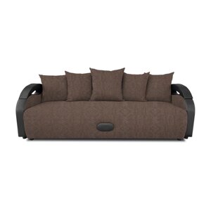 Прямой диван "Мария", механизм еврокнижка, рогожка, цвет savana hazel