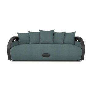 Прямой диван "Мария", механизм еврокнижка, велюр, цвет dream mint