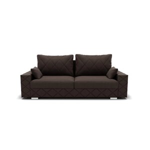 Прямой диван "Мартин 1", механизм пантограф, велюр, цвет гелекси лайт 004