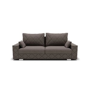 Прямой диван "Мартин 1", механизм пантограф, велюр, цвет гелекси лайт 005