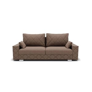 Прямой диван "Мартин 1", механизм пантограф, велюр, цвет гелекси лайт 023