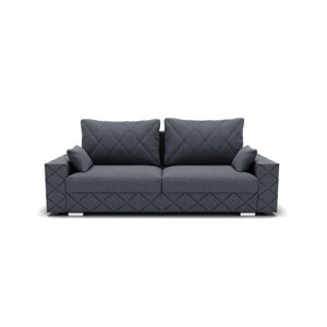 Прямой диван "Мартин 1", механизм пантограф, велюр, цвет гелекси лайт 026