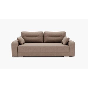 Прямой диван "Модерн 1", механизм пантограф, велюр, цвет гелекси лайт 023