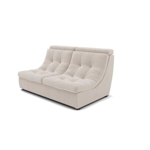 Прямой диван "Монако 3", механизм венеция, ППУ, велюр, цвет селфи 01