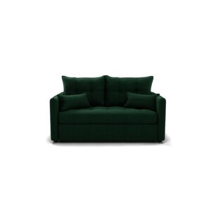 Прямой диван "Палермо", механизм выкатной, велюр, цвет гелекси лайт 010