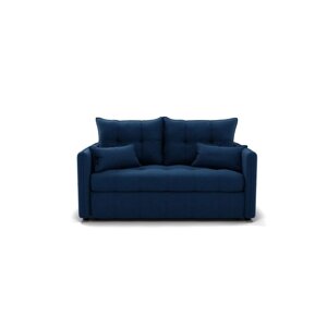 Прямой диван "Палермо", механизм выкатной, велюр, цвет гелекси лайт 014