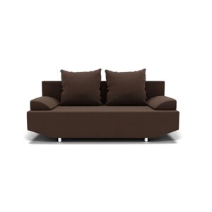 Прямой диван "Сити", механизм еврокнижка, ППУ, велюр, цвет гелекси лайт 004
