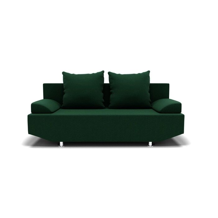 Прямой диван "Сити", механизм еврокнижка, ППУ, велюр, цвет гелекси лайт 010 от компании Интернет-гипермаркет «MALL24» - фото 1