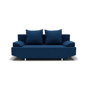 Прямой диван "Сити", механизм еврокнижка, ППУ, велюр, цвет гелекси лайт 014