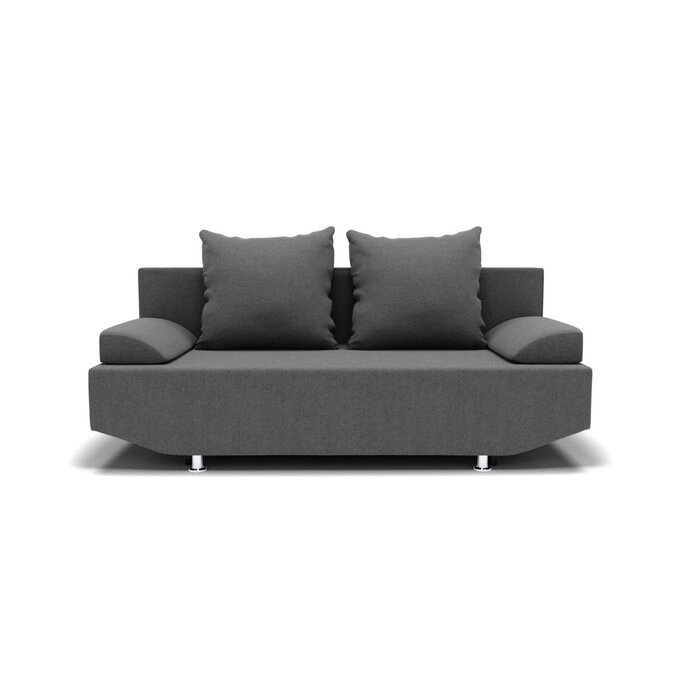 Прямой диван "Сити", механизм еврокнижка, ППУ, велюр, цвет гелекси лайт 021 от компании Интернет-гипермаркет «MALL24» - фото 1