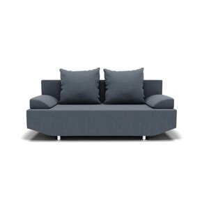 Прямой диван "Сити", механизм еврокнижка, ППУ, велюр, цвет гелекси лайт 026