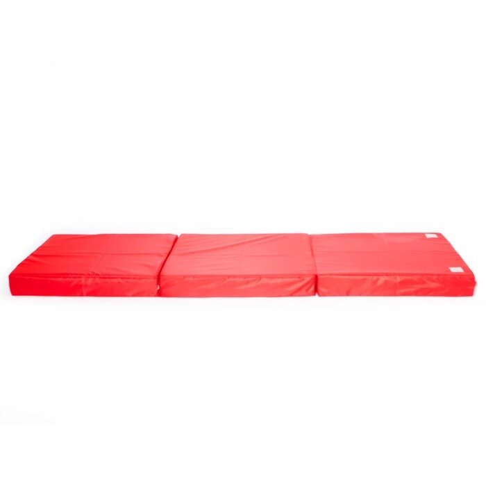 Пуф "Мобильный матрас", размер 67x61x33 см, водоотталкивающая ткань, красный от компании Интернет-гипермаркет «MALL24» - фото 1