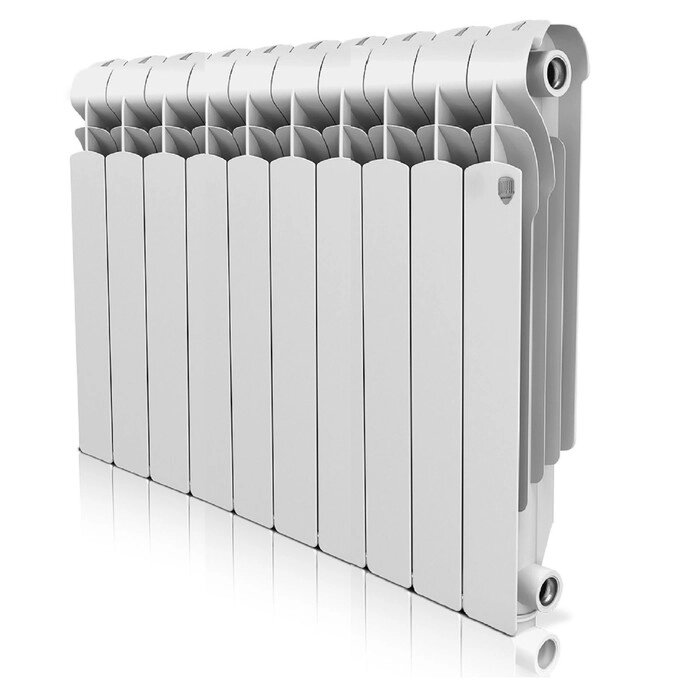 Радиатор алюминиевый Royal Thermo Indigo, 500 x 100 мм, 10 секций от компании Интернет-гипермаркет «MALL24» - фото 1