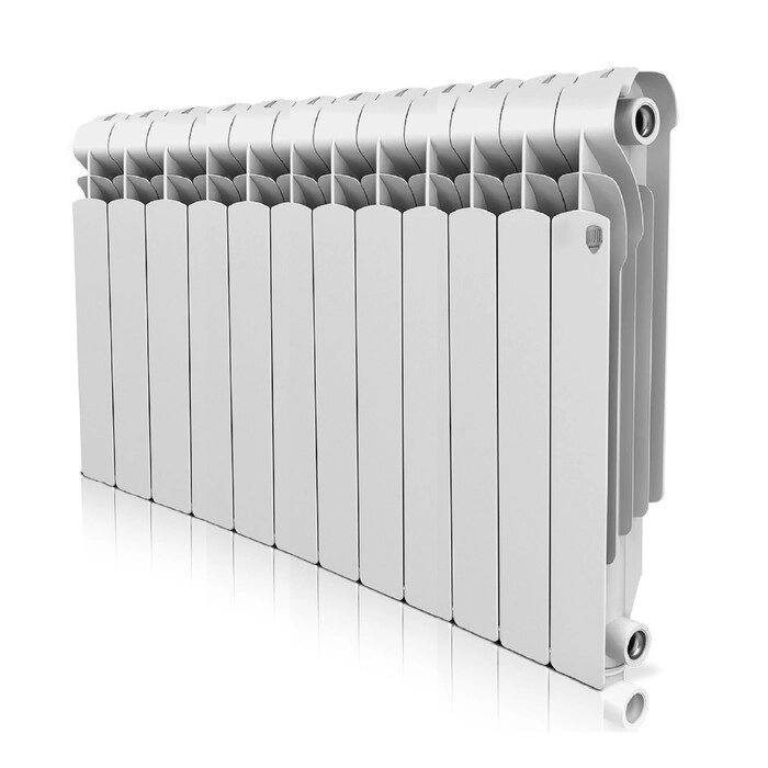 Радиатор алюминиевый Royal Thermo Indigo, 500 x 100 мм, 12 секций от компании Интернет-гипермаркет «MALL24» - фото 1