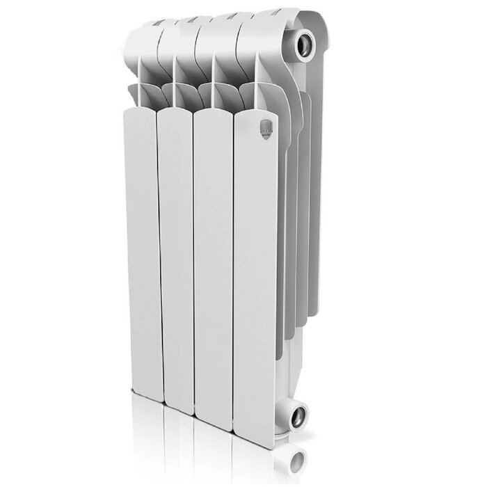 Радиатор алюминиевый Royal Thermo Indigo, 500 x 100 мм, 4 секции от компании Интернет-гипермаркет «MALL24» - фото 1