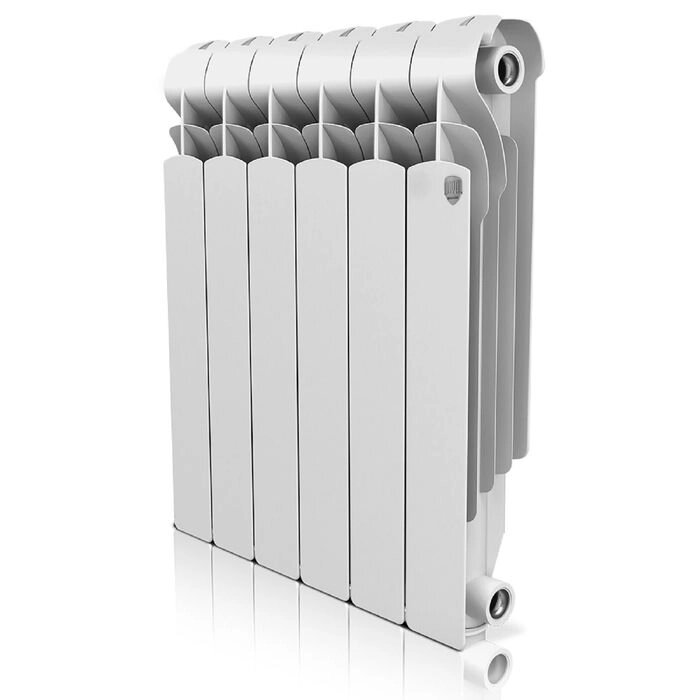 Радиатор алюминиевый Royal Thermo Indigo, 500 x 100 мм, 6 секций от компании Интернет-гипермаркет «MALL24» - фото 1