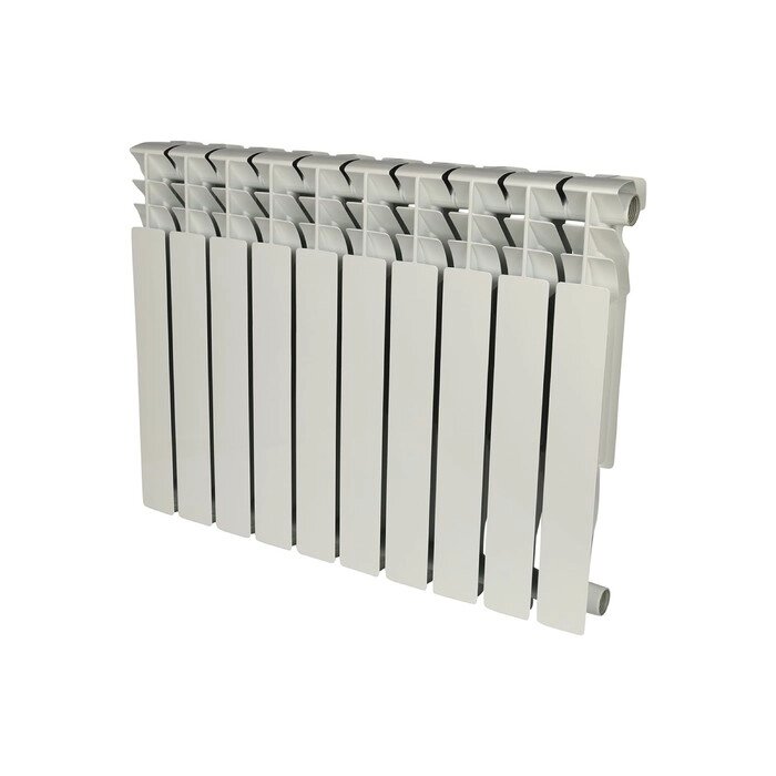 Радиатор биметаллический ROMMER Plus BM, 500 x 96 мм, 10 секций от компании Интернет-гипермаркет «MALL24» - фото 1